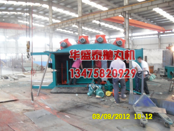 Q3720吊鉤式拋丸機發貨