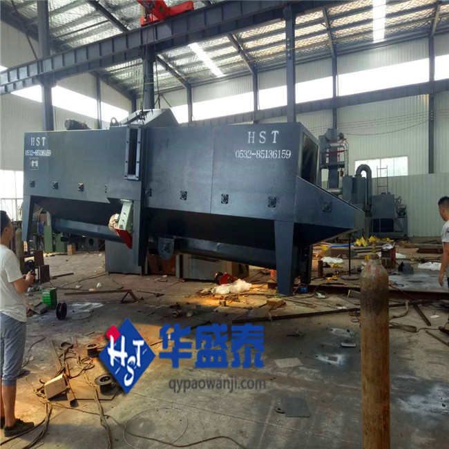 通過式鋼板拋丸機|鋼管不銹鋼拋丸機|廠家價格圖片