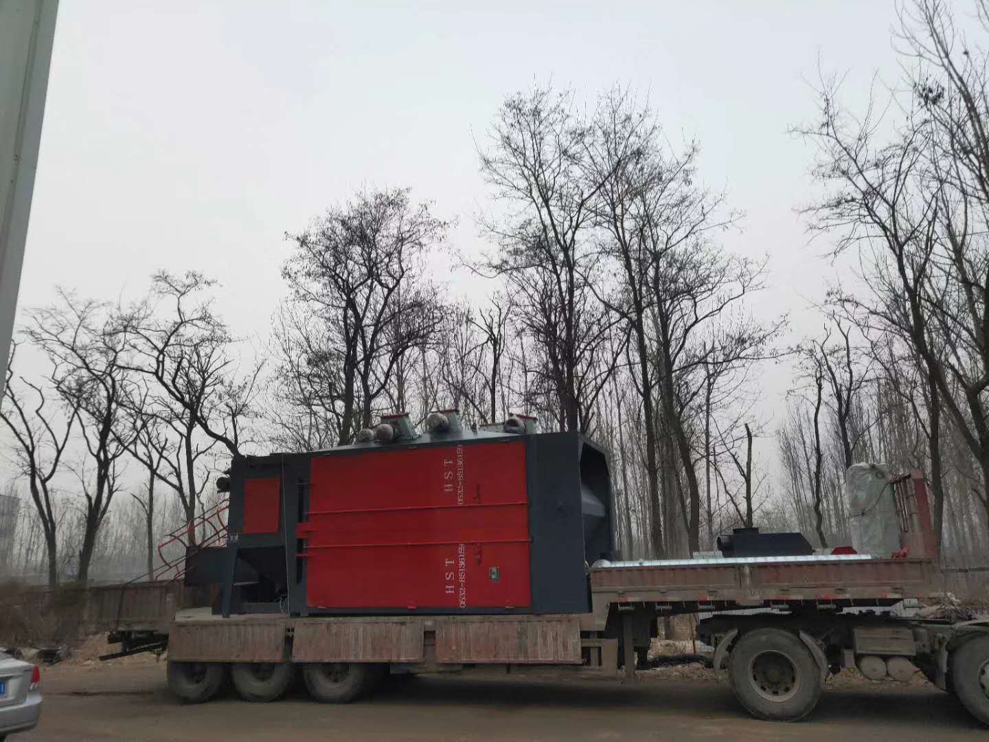 q3720吊鉤式拋丸機發往城陽