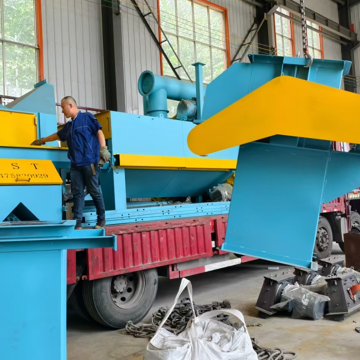 貨架除銹砂機打磨方法_打砂除銹機設(shè)備_貨架打砂除銹機