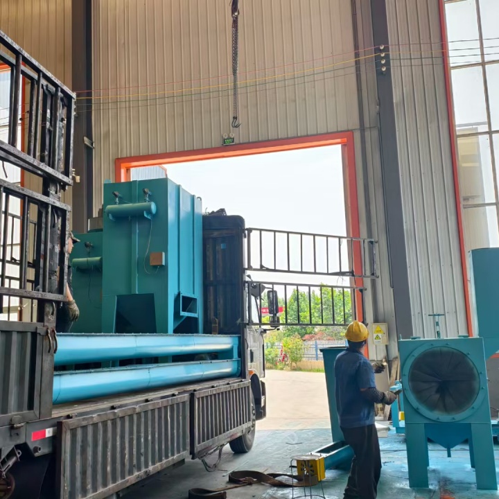 拋丸機焊接_鉚焊件拋丸打砂機_拋丸機砂丸