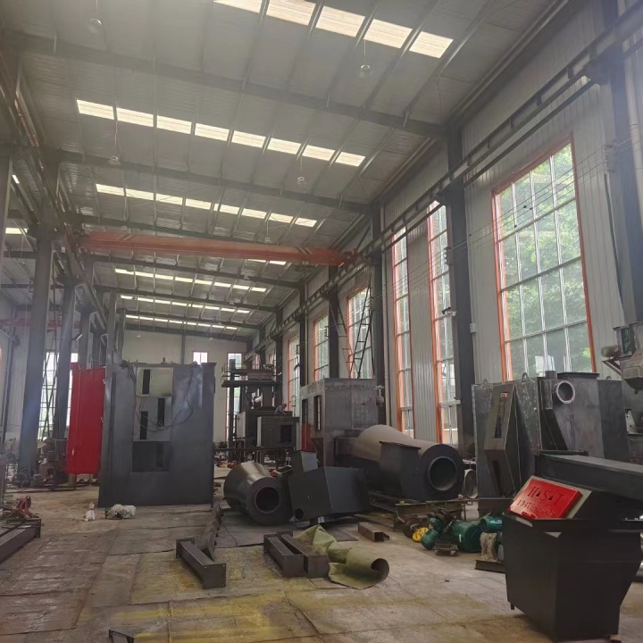 吊鉤通過式除銹機_除銹機的工作原理_吊籃除銹機