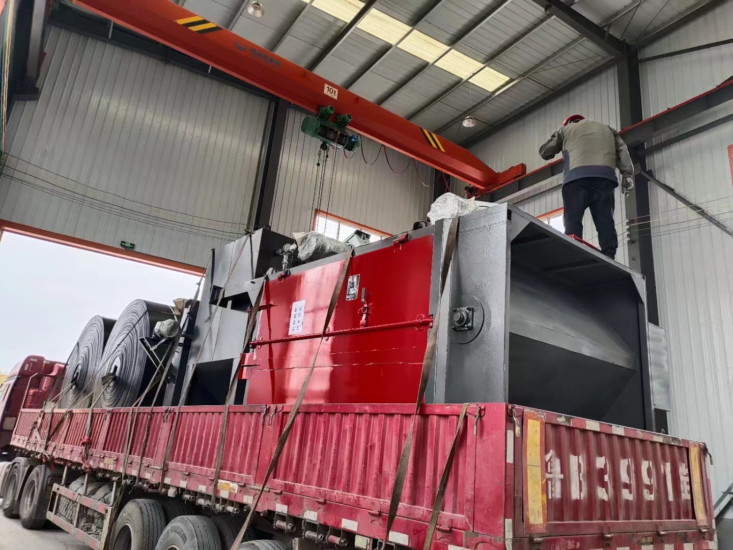 臥式拋丸清理機_拋丸清理機視頻_清理臥式拋丸機視頻教程